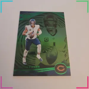 2023 Panini Illusions - Justin Fields #17 Emerald