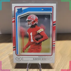 2024 Panini Donruss - Rated Rookie Xavier Worthy #398 (RC)