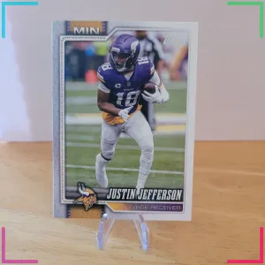 Justin Jefferson 2026 Topps Flagship #131 Minnesota Vikings Football Card