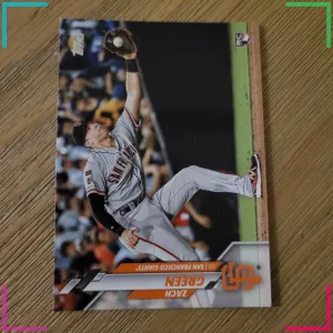 2020 Topps Update Zach Green RC #U-197 San Francisco Giants Rookie