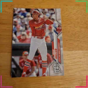 2020 Topps Update #U-53 Brad Miller St. Louis Cardinals