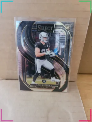 Brock Bowers 2024 Panini Select #118 Las Vegas Raiders Rookie RC