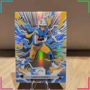 2025 Topps Resurgence Refractor Ladd McConkey #55 Los Angeles Chargers