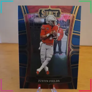2023 Panini Select Draft Picks - Concourse Justin Fields #38 Blue