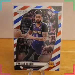 2024-25 Panini Prizm - D'Angelo Russell #49 Red White & Blue Prizm