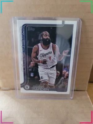 James Harden 2025-26 Topps Basketball Flagship #143 Los Angeles Clippers