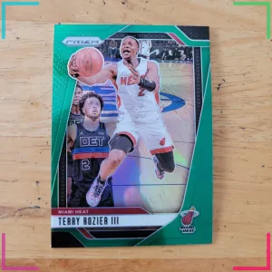 Terry Rozier Green Prizm 2024-25 NBA Prizm #142 Miami Heat