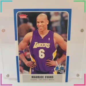 2007-08 Fleer - Maurice Evans #158