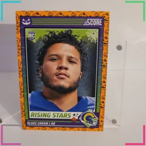 2024 Panini Score-A-Treat - Rising Stars Blake Corum #3 Orange Pumpkins (RC)