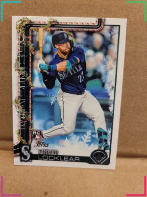 Tyler Locklear 2025 Topps Holiday #H165 (RC)
