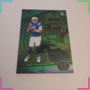 2023 Panini Illusions Anthony Richardson Emerald Green RC #46 Indianapolis Colts