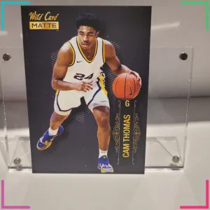 2022 Wild Card Matte - Cam Thomas Black MB-12
