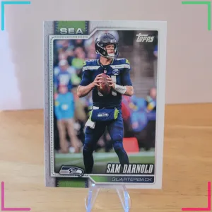 Sam Darnold 2026 Topps Flagship Card # 177 Seahawks