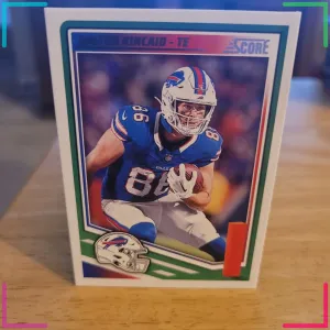 2025 Score Football # 22 Dalton Kincaid, Buffalo Bills