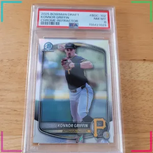 2025 Bowman Draft - Chrome Konnor Griffin #BDC-102 Refractor (RC)