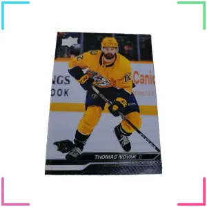 2023-24 Upper Deck Base #349 Thomas Novak - Nashville Predators