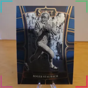 2023 Panini Select Draft Picks Football Concourse Blue #85 Roger Staubach
