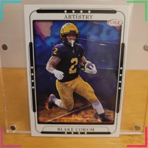 2023 SAGE Artistry - Blake Corum #10 (RC)
