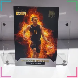 2022 Wild Card Matte Scottie Barnes Rising Heat Black/Orange #RH-21 Raptors