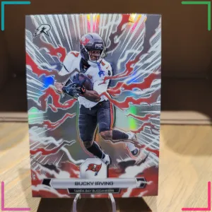 Bucky Irving 2025 Topps Resurgence Refractor #94 Tampa Bay Buccaneers