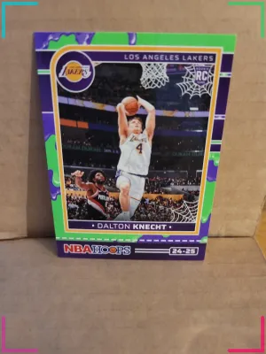 Dalton Knecht 2024-25 Haunted Hoops Slime Parallel Sp Rc #264