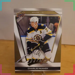 2025-26 Upper Deck Mvp - Charlie McAvoy, Charlie McAvoy #101 Gold Script