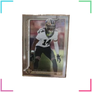 Base 2025 Topps Chrome NFL Football Near Mint Kool-Aid McKinstry #224 Saints