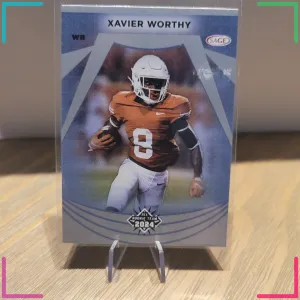 2024 Sage Hit High Series - All Rookie Team Xavier Worthy #113 Silver (RC)