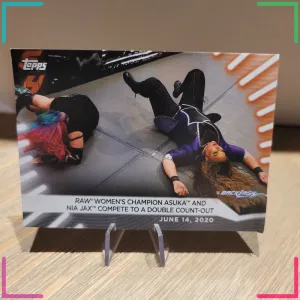 2021 Topps WWE Women's Division - Asuka, Nia Jax #27