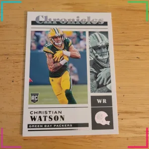 Christian Watson RC 2022 Panini Chronicles #39 - Green Bay Packers