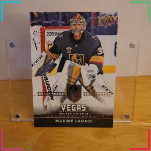 2017-18 Upper Deck Vegas Golden Knights - Maxime Lagace #32 Golden (RC)