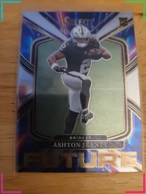 2025 Panini Select - Future Ashton Jeanty Las Vegas Raiders #11 (RC)