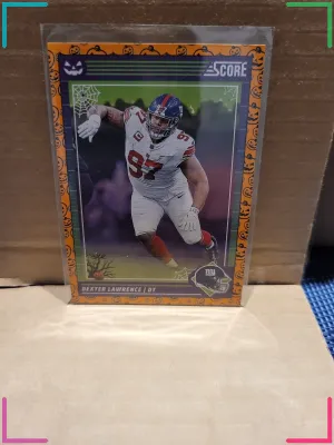 Dexter Lawrence 2024 Panini Score-A-Treat ORANGE PUMPKINS #214