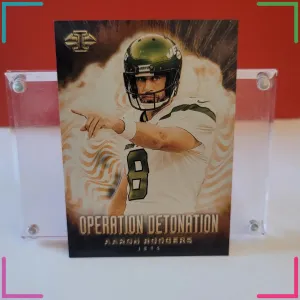 2024 Panini Illusions Operation Detonation Aaron Rodgers #1