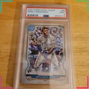 2020 Topps Gypsy Queen RANDY AROZARENA #68 ROOKIE RC PSA 9 MINT RAYS