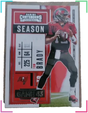 2020 Panini Contenders - Season Ticket Tom Brady #12