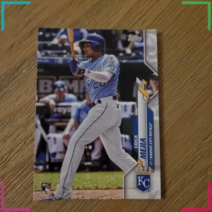 2020 Topps Update #U-58 Erick Mejia Rookie Card - Kansas City Royals
