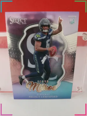 Panini Select 2025 Certified Rookies Jalen Milroe Seahawks RC Insert #13