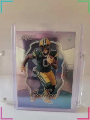 2025 Panini Select Matthew Golden Packers Rookie Insert #18 Football Card