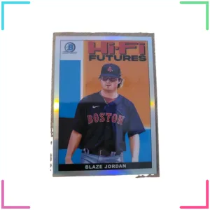 Blaze Jordan 2022 Bowman Chrome Hi-Fi Futures , #HIFI-16 , Boston Red Sox
