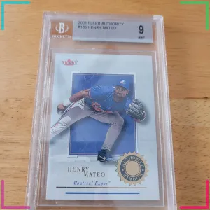 2001 Fleer Authority - Authority Rookie Henry Mateo #135 1174/2001 (RC)