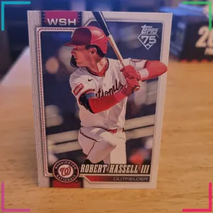 Robert Hassell III 2026 Topps Series 2 #582 Washington Nationals
