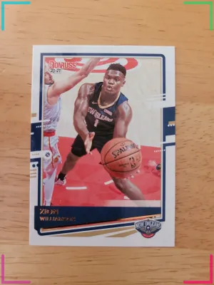 Zion Williamson Panini NBA Donruss 2020-2021 Base 2nd Year Pelicans!