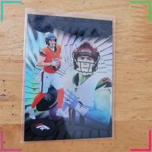 Bo Nix 2024 Panini Illusions Football Base RC #22 Denver Broncos