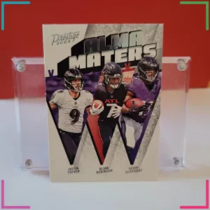 Panini Prestige Alma Maters Devin Duvernay Justin Tucker Bijan Robinson #AM-24