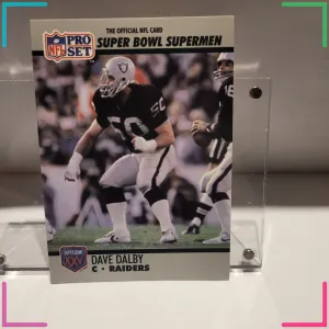 1990 Pro Set Super Bowl XXV Silver Anniversary - Dave Dalby #70