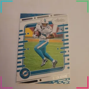 2024 Panini Absolute Football #67 - De'Von Achane - Miami Dolphins
