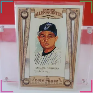 2006 Topps Allen & Ginter Dick Perez Collection Miguel Cabrera #11 of 30