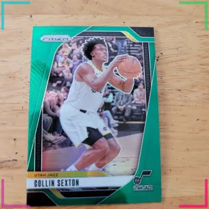 2024-2025 Panini Prizm Basketball Collin Sexton #151 Green Refractor