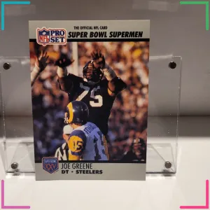 1990 Pro Set Super Bowl XXV Silver Anniversary - Joe Greene #84